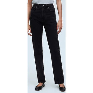 Madewell Curvy 90s Straight Belmere Wash Denim Jeans US Women's 27 New